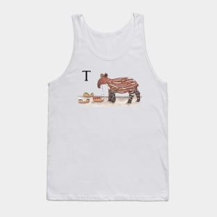 T is for Tapir Tank Top